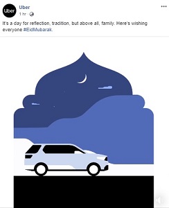 eid mubarak by uber india