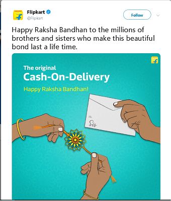 flipkart Raksha Bandhan Post - Digimanic