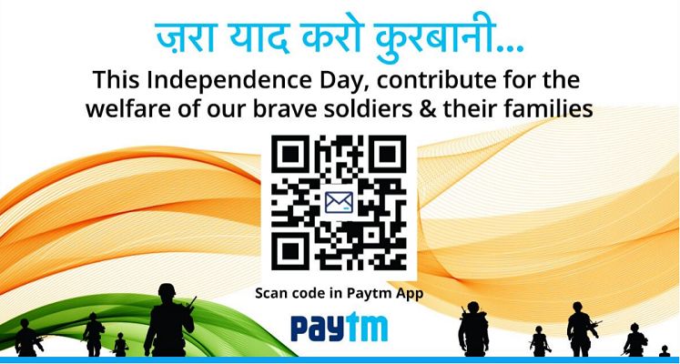 Paytm Independence day post