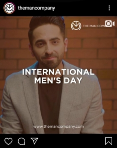 International Mens Day Post - The Man Company