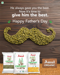 Amul Father’s Day post