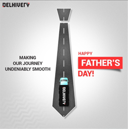 Delhivery Father’s Day post