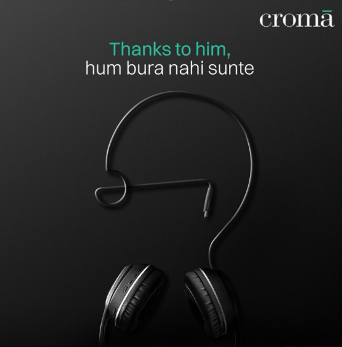 Croma’s Creative Social Media Post