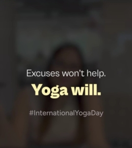 TATA 1mg yoga day post