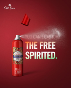 Old Spice Independence Day post on social media